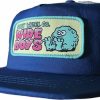 Clothing & Accessories SNT | Snot Wide Boys Logo Trucker Hat Blue