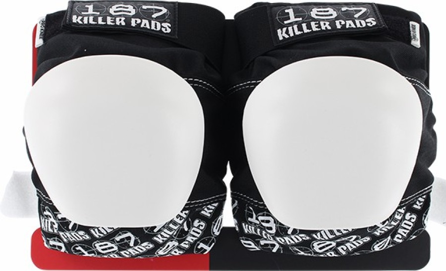 Clothing & Accessories 187 | 187 Pro Knee Pads S-Blk/Wht Text/Wht Cap – S0K