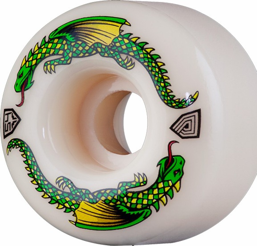 Components Powell Peralta | Pwl/P Df Green Dragon 54/32Mm 93A White X4