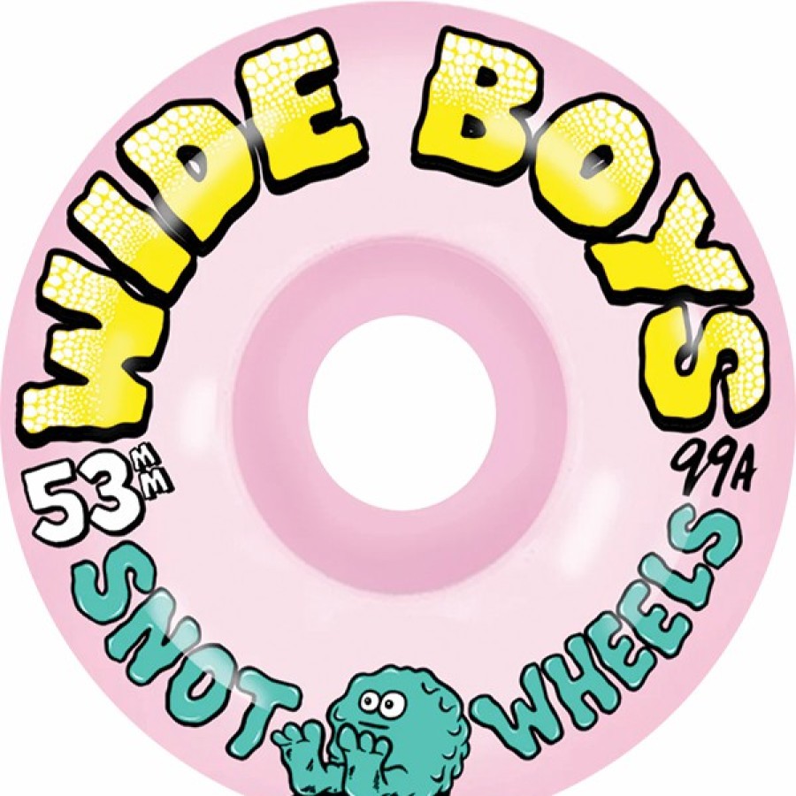 Components SNT | Snot Wide Boys 53Mm 99A Pale Pink X4