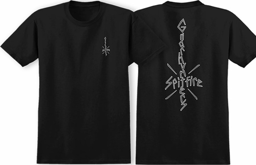 Clothing & Accessories Spitfire | Sf Gnarhunters Sf Ss Xl-Black