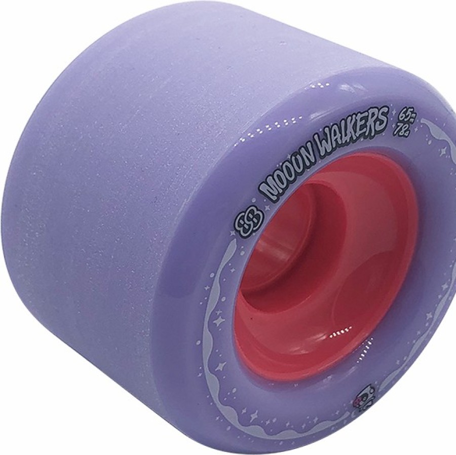 Components EEW | 88 Wheels Mooonwalker 65Mm 78A Purple/Pink X4