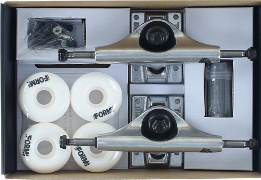 Components INDUSTRAL TRUCKS | Industrial Comp-Pk 4.75 Raw/Raw W/52Mm White