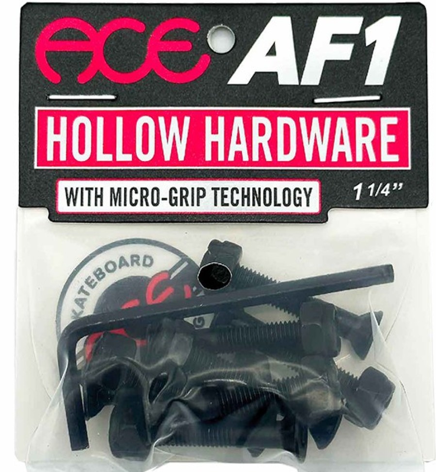 Components NO USE ANymore | Ace 1.25″ Allen Hollow W/Grippers Hardware Set Blk