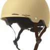 Clothing & Accessories triple eight | T8 Gotham Helmet Cream Matte Rubber Cpsc/Astm – L/Xl