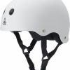 Clothing & Accessories triple eight | T8 Helmet White Rubber – S