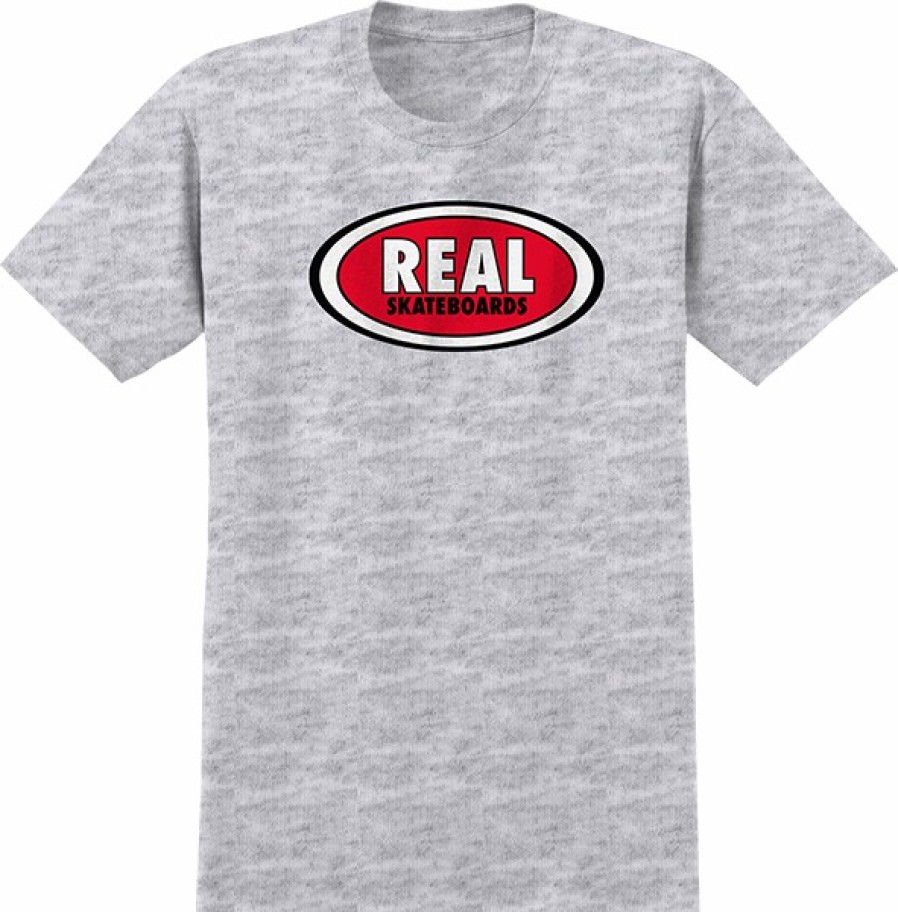 Clothing & Accessories Real | Real Oval Ss Xl-Ash/Red