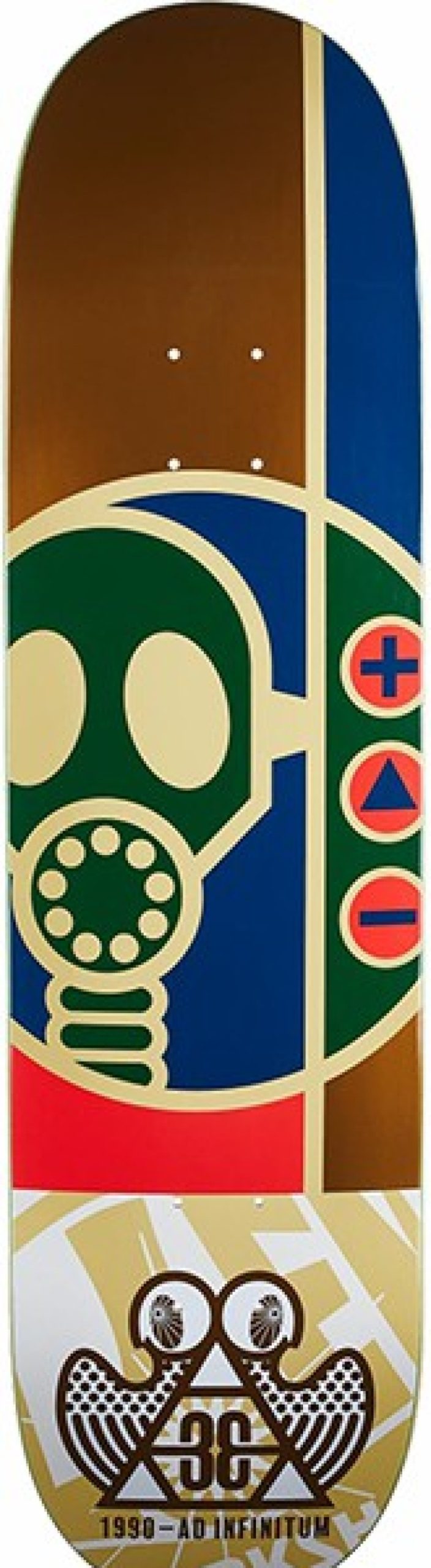 Skateboards ALIEN WORKSHOP | Aw Gasmask-33 Deck-8.37