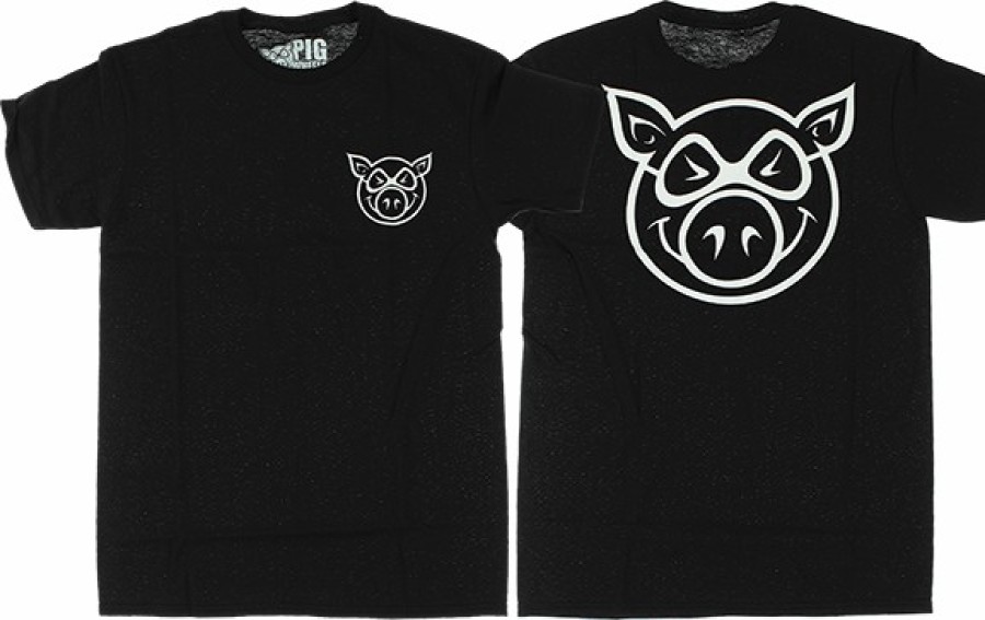 Clothing & Accessories Pig | Pig Head Ss S-Black