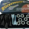 Components GRI | Gk Rocket Bolts Hardware 1″ Blk/Sil 1Set