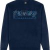 Clothing & Accessories Thrasher | Thrasher Gato Crew/Swt S-Navy