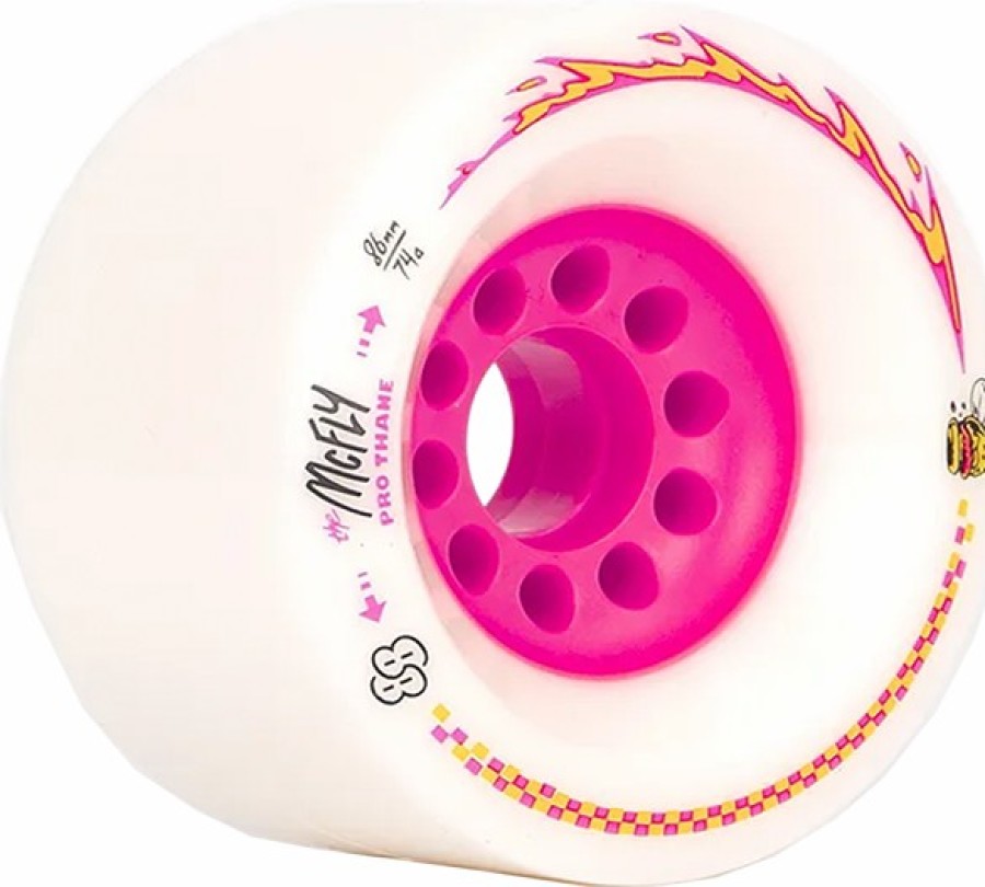 Components EEW | 88 Wheels Mcfly Pro 86Mm 74A Wht/Pink X4