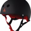 Clothing & Accessories triple eight | T8 Helmet Blk Rubber/Red – Xl