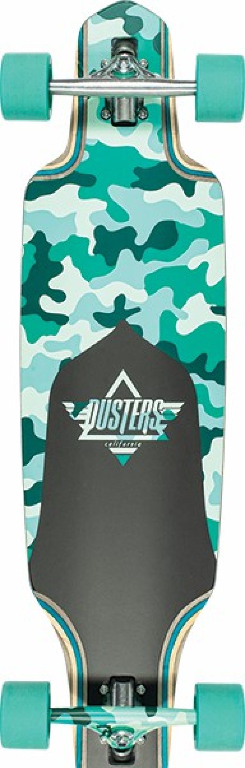 Skateboards Duster | Dusters Channel Dragonfly Comp-34″ Teal Camo