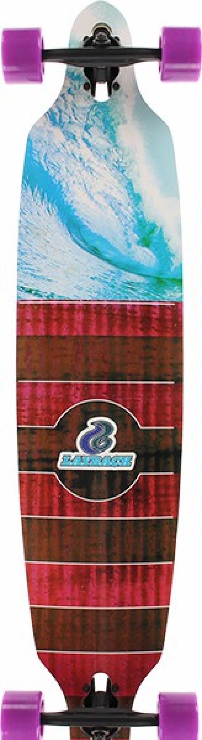 Skateboards LAYBACK LONGBOARDS | Layback Pipe Dreams Bamboo Dt Complete-9.75×40 – Ddt