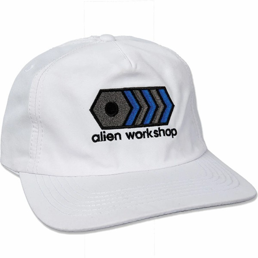 Clothing & Accessories ALIEN WORKSHOP | Aw Bolts Hat Adj-White