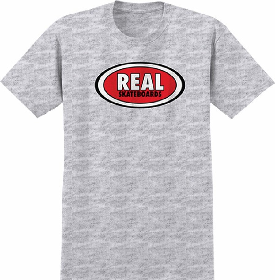 Clothing & Accessories Real | Real Oval Ss S-Ash/Red