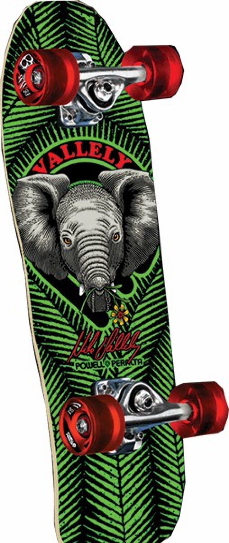 Skateboards Powell Peralta | Pwl/P Valley Baby Elephant Mini Comp-8.0 Grn/Blk