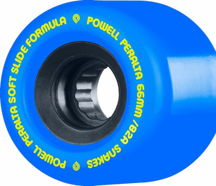 Components Powell Peralta | Pwl/P Snakes 66Mm 82A Blue/Blk W/Yel X4