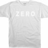 Clothing & Accessories Zero | Zero Army Logo Ss S-Wht/Wht