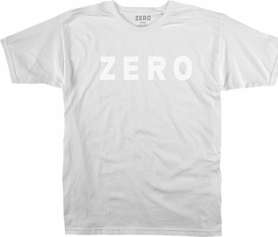 Clothing & Accessories Zero | Zero Army Logo Ss S-Wht/Wht