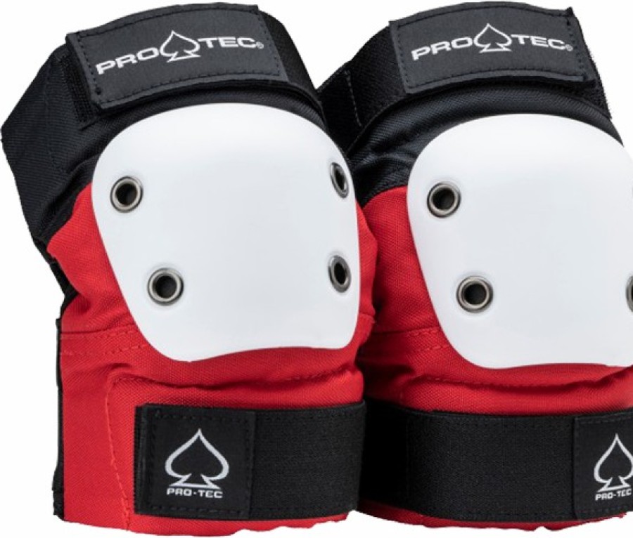 Clothing & Accessories Pro Tec | Protec Street Elbow Yth-Red/Wht/Blk