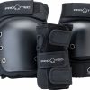 Clothing & Accessories Pro Tec | Protec Junior 3 Pack Open Back Ys-Black