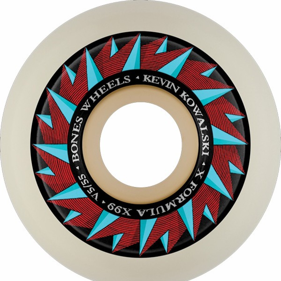 Components Bones Wheels | Bones Kowalski Xf V5 Against The Grain 55Mm 99A Nt X4