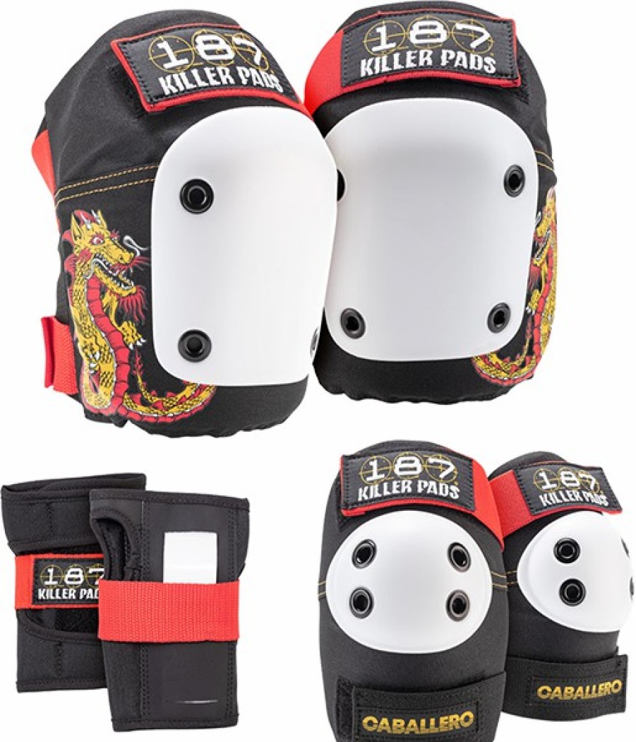 Clothing & Accessories 187 | 187 6-Pack Pad Set L/Xl-Caballero Dragon Blk