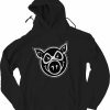 Clothing & Accessories Pig | Pig Head Hd/Swt S-Black