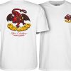 Clothing & Accessories Powell Peralta | Pwl/P Cab Dragon Ii Ss White