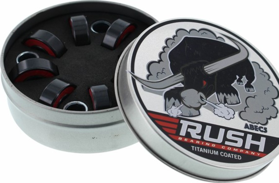 Components RUSH BEARINGS | Rush (Tins) Abec-5 Bearings W/Spacers Ppp – 000