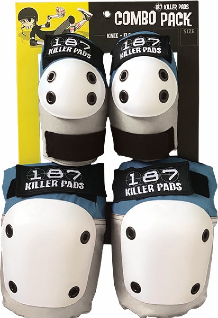 Clothing & Accessories 187 | 187 Combo Pack Knee/Elbow Pad Set Xs-Stone/Khak