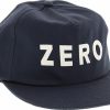 Clothing & Accessories ZER | Zero Army Hat Adj-Navy/Wht