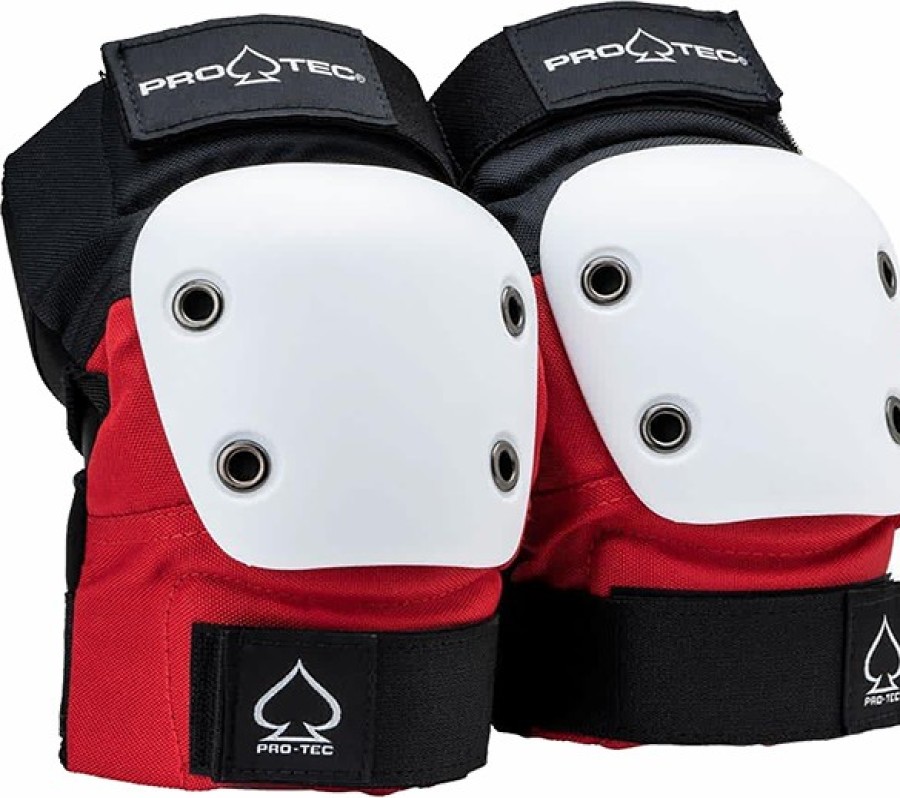 Clothing & Accessories Pro Tec | Protec Street Knee M-Red/Wht/Blk