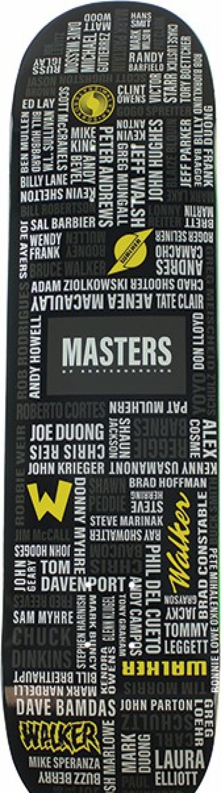 Skateboards WAL | Walker Masters Deck-8.25