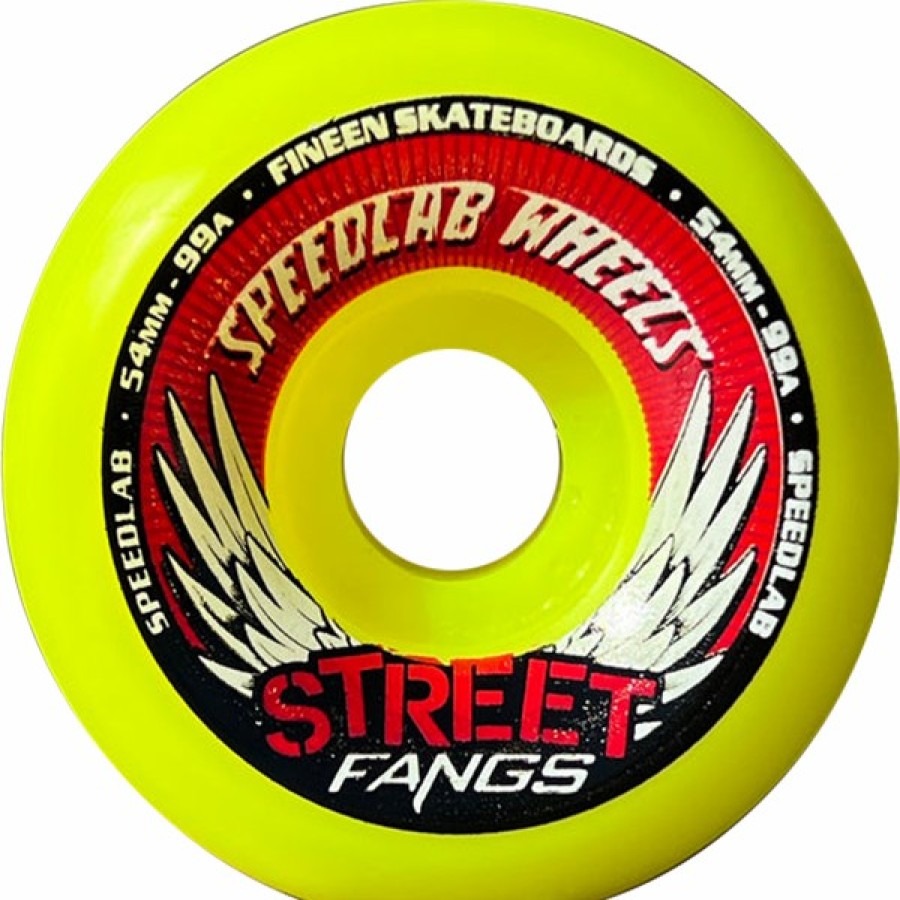 Components Speed Lab | Speedlab Street Fangs 3.0 54Mm 99A Yellow X4