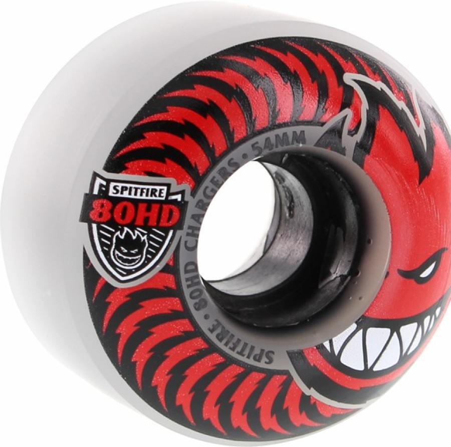 Components Spitfire | Sf 80Hd Charger Classic Full 54Mm Clear/Red X4