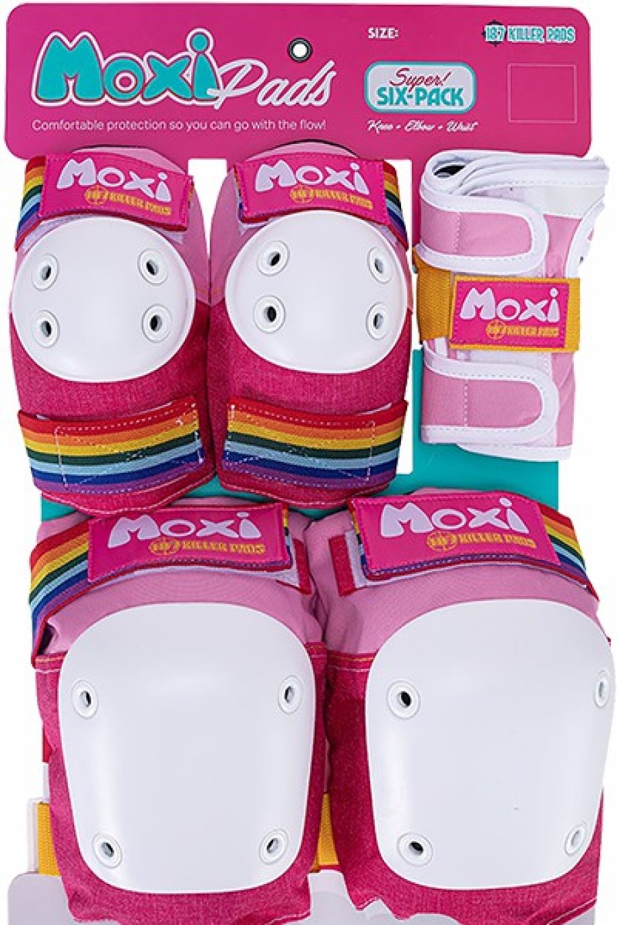 Clothing & Accessories 187 | 187 6-Pack Pad Set Xs-Moxi Pink