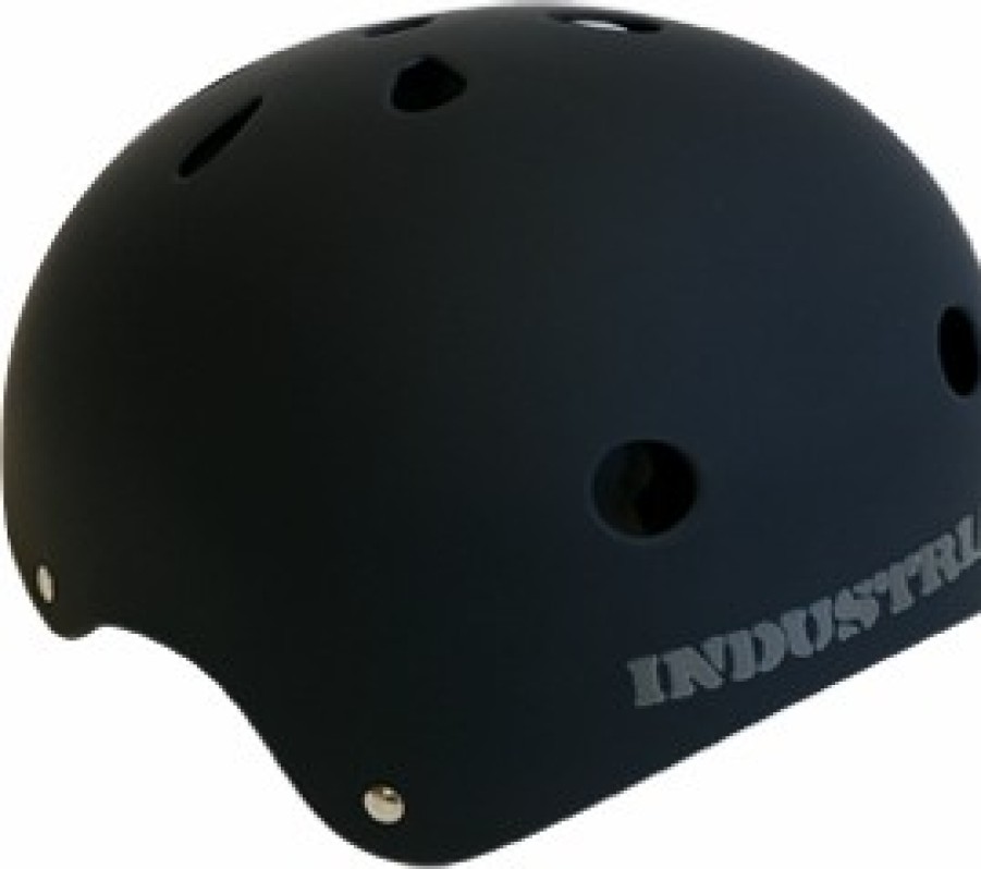 Clothing & Accessories INDUSTRAL TRUCKS | Industrial Flat Black Helmet S