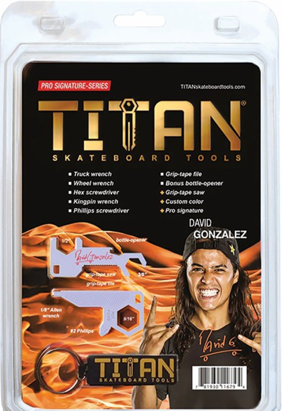 Clothing & Accessories TIT | Titan Skate Tool Gonzalez Pro Signature Series Pur