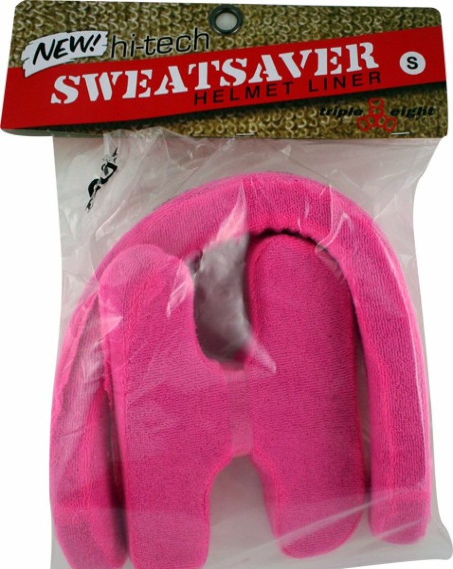 Clothing & Accessories triple eight | T8 Sweatsaver Helmet Liner Pink – L