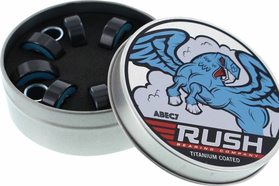 Components RUSH BEARINGS | Rush (Tins) Abec-7 Bearings W/Spacers Ppp – 000