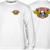 Clothing & Accessories Powell Peralta | Pwl/P Winged Ripper L/S S-White