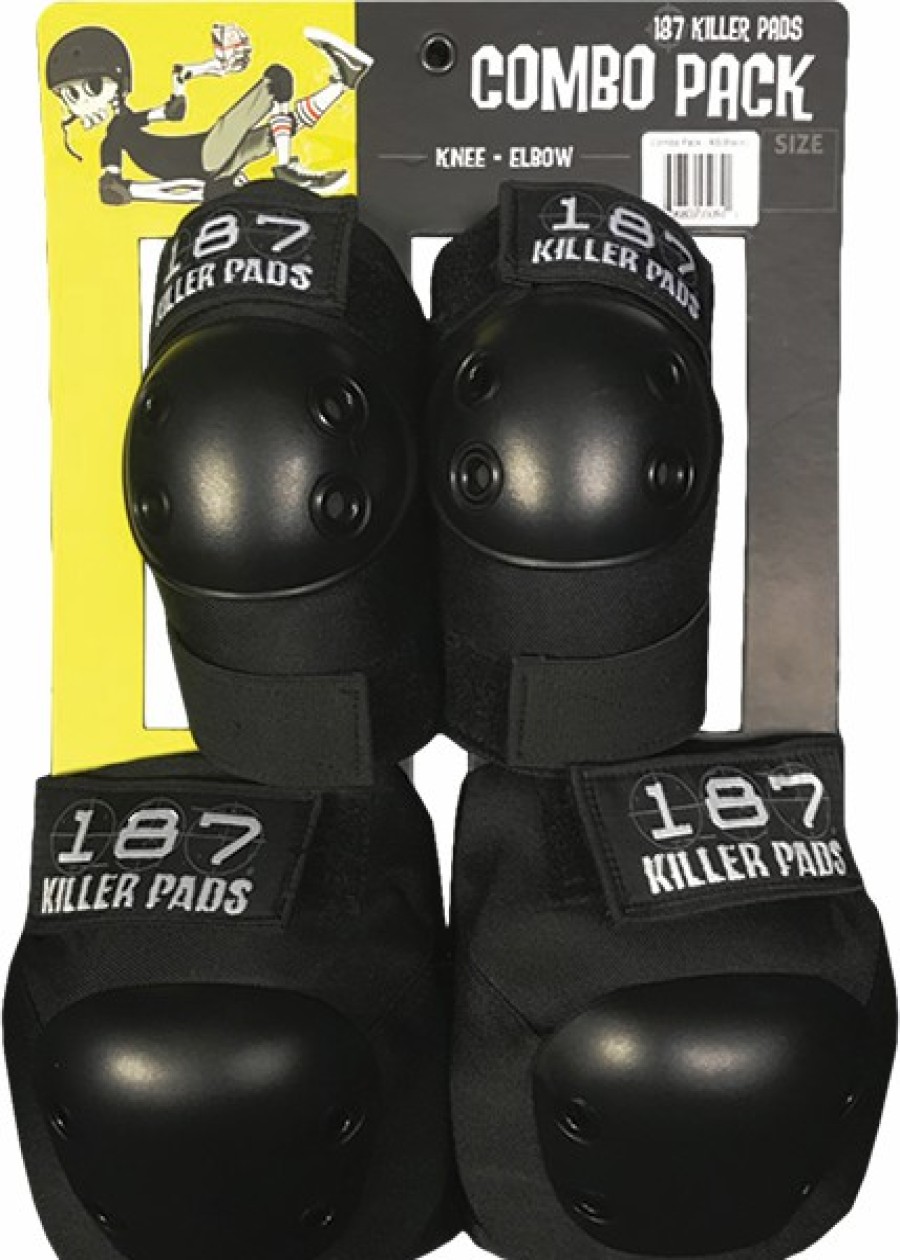 Clothing & Accessories 187 | 187 Combo Pack Knee/Elbow Pad Set Xs-Black – 1Sm