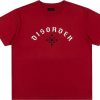 Clothing & Accessories DIO | Disorder Arch Logo Ss S-Disorder Red