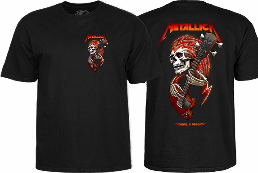 Clothing & Accessories Powell Peralta | Pwl/P Metallica Og Logo Ss S-Black