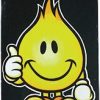 Skateboards World Industries | Wi Solid Gold Flame Boy Deck-8.1 Black