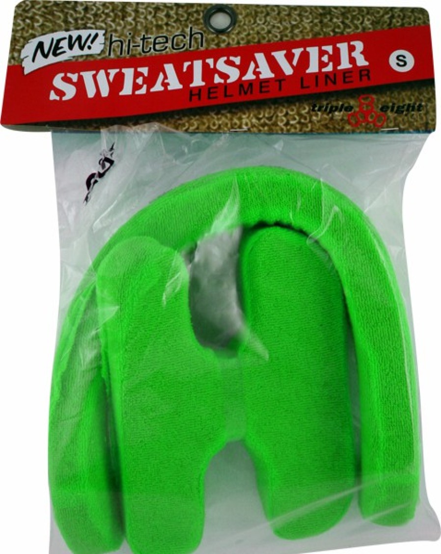 Clothing & Accessories triple eight | T8 Sweatsaver Helmet Liner Green – S