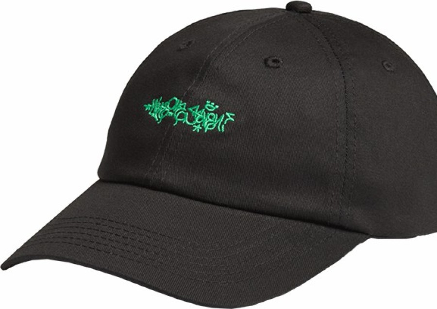 Clothing & Accessories CALL ME 917 | Call Me 917 Green Flow Hat Adj-Black